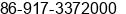 Fax number of Ms. hu jumei at baoji city