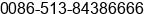 Fax number of Ms. Zoe Gao at Nantong