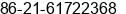 Fax number of Ms. Li Ya at Shanghai