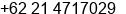 Fax number of Mr. Justin Irawan at Tangerang