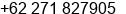 Fax number of Mr. Jatmoko at Karanganyar