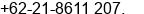 Fax number of Mr. VIKRY at Jakarta