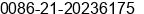 Fax number of Ms. cherry zhao at shanghai