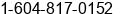 Phone number of Mr. Adewale Jonathan at Burnaby