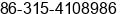 Phone number of Mrs. lee linda at tangshan