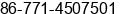 Phone number of Mr. Max Wang at Nanning