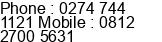 Phone number of Mr. PRASETYA NURSAM at Sleman