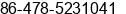 Phone number of Mr. Thomas Brown at WUYUAN COUNTY
