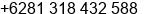Phone number of Mr. Jonter siregar at Batam