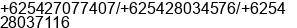 Phone number of Mr. Johni J Kalangi at Balikpapan