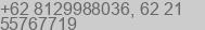 Phone number of Mrs. Gina at tangerang
