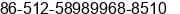 Phone number of Mr. kevin chang at zhangjiagang